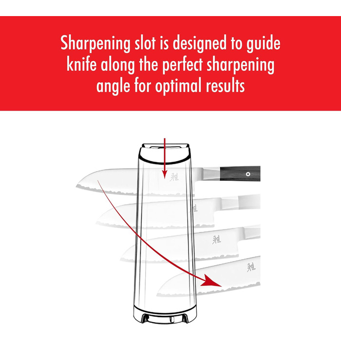 Точилка для ножів ZWILLING V-Edge для Заходу та Японії