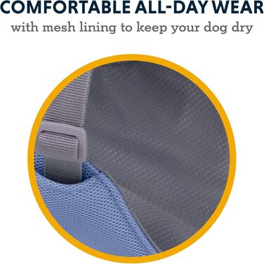 Охолоджувальна шлейка для собак RUFFWEAR Swamp Cooler, легка регульована амуніція для бігу та прогулянок, з ручкою, для великих порід (81-107 см), фіолетова
