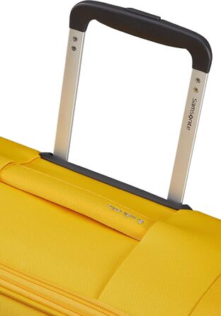 Валізи Samsonite Citybeat Spinner S та Spinner M EXP (жовті, 66 см, 67/73 л) – легкі дорожні валізи на колесах для подорожей