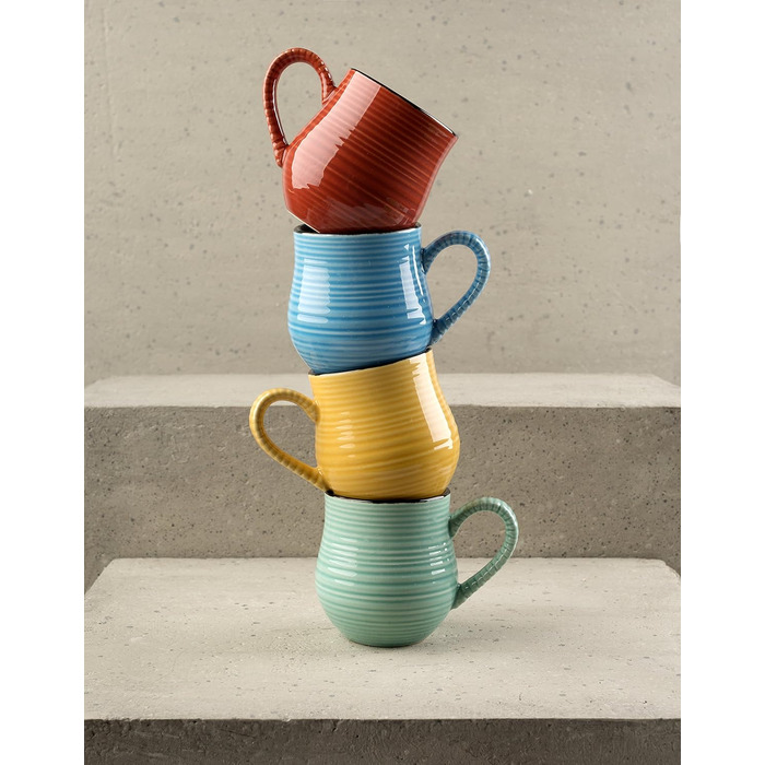 Набір з 4 еспресо чашок La Cafetière Brights, 65 мл, керамічні
