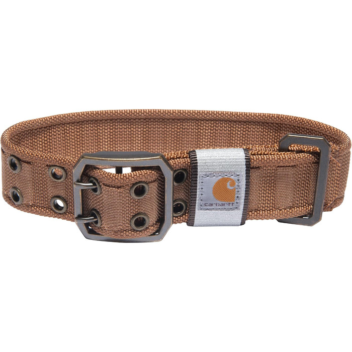 Carhartt нашийник для собак, міцний, регульований, коричневий, розмір M