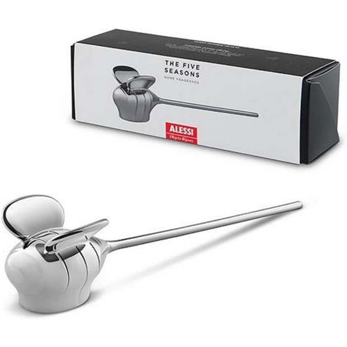 Гасник для свічок Alessi, порцеляна, срібний колір, універсальний розмір