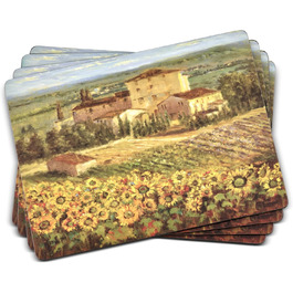 Підставки під чашки Pimpernel Tuscany, 6 шт, пробка, преміум