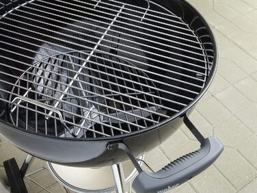 Вугільний гриль Weber Classic Kettle 57 см, чорний, з термометром, емальований, на колесах, для барбекю