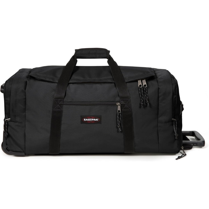 Сумка дорожня Eastpak Leatherface M+ 69 л, чорна, 68.5x32.5x34.5 см
