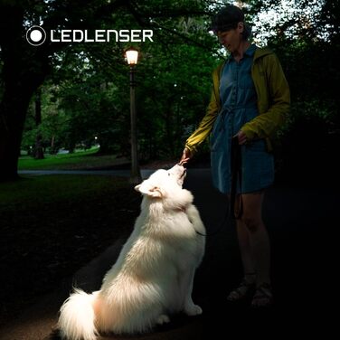 Налобний ліхтар Ledlenser HF4R Core, 500 люмен, LED, акумуляторний, водонепроникний IP68, з червоним світлом для outdoor-активностей
