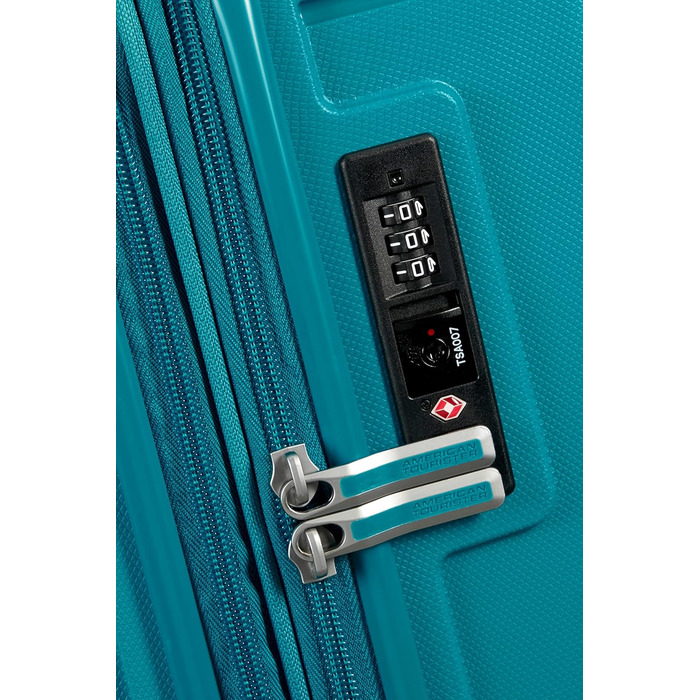 Валіза American Tourister Sunside Spinner L 77 см, чорна, розширювана, 118 л, на 4 колесах