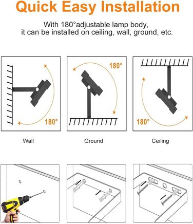 Світлодіодний прожектор MEIKEE 25W RGB з пультом, 30 режимів, 10 кольорів, пам'ять, IP66, 6 рівнів яскравості, для вечірок, бару, будинку, Хелловін, 2 шт.