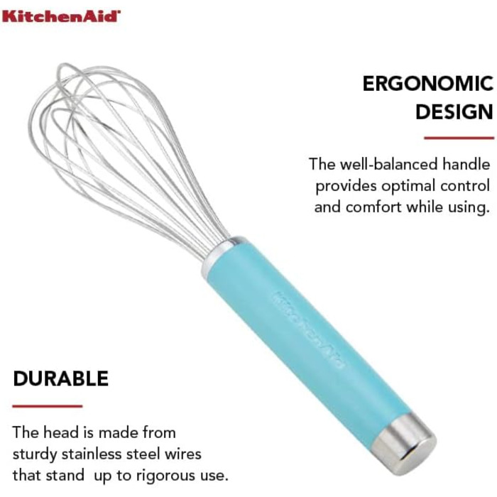 Віночок для гурманів KitchenAid, 26,7 см, Aqua Sky