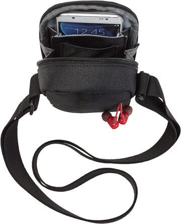Сумка через плече Jack Wolfskin Secretary чорна, унісекс, універсальний розмір
