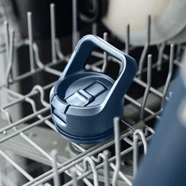 Дитяча пляшка YETI Rambler Jr. 340 мл з трубочкою, морська синь (Agave Teal), термостійка, для води та напоїв
