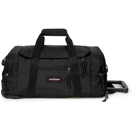 Дорожня сумка Eastpak Leatherface S+, 41 л, чорна, 55x34x26 см