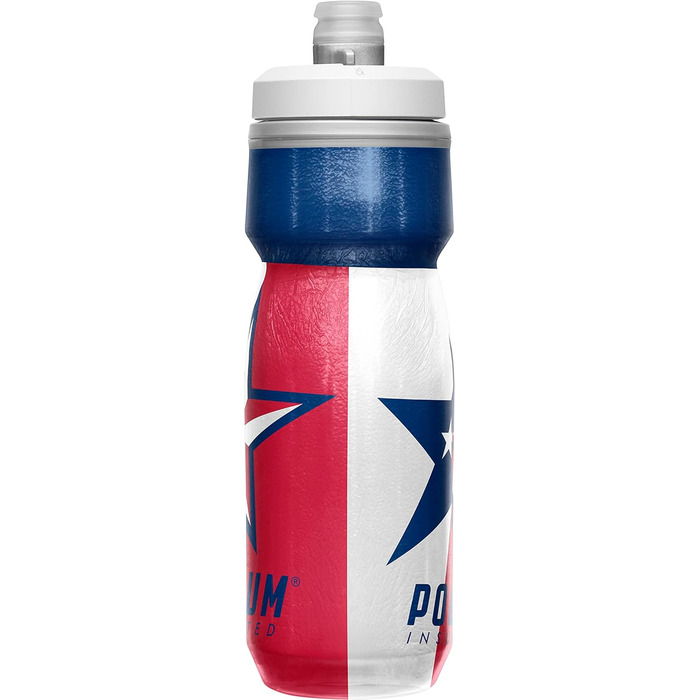 Пляшка для води Camelbak Podium Ice 621 мл, спортивна, ізотермічна, для бігу, велоспорту, туризму (Техас)