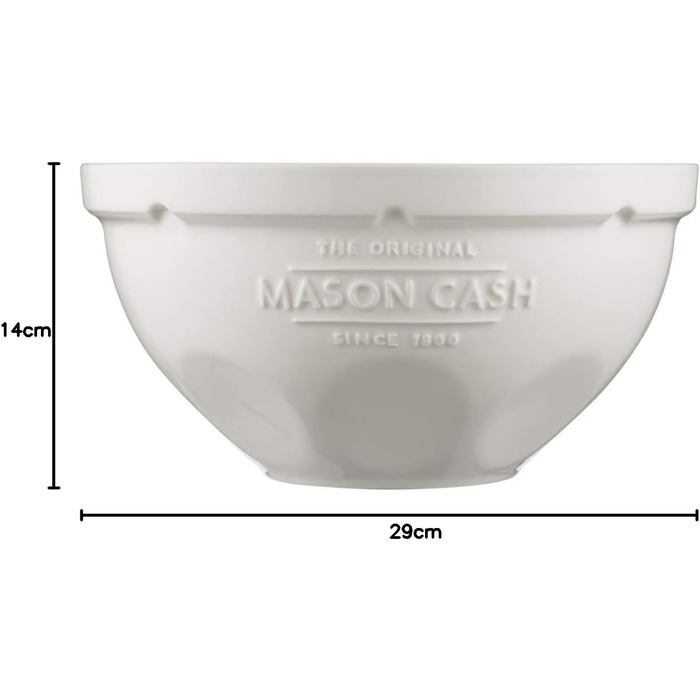 Миска для змішування Mason Cash Innovative Kitchen, біла, 5 л