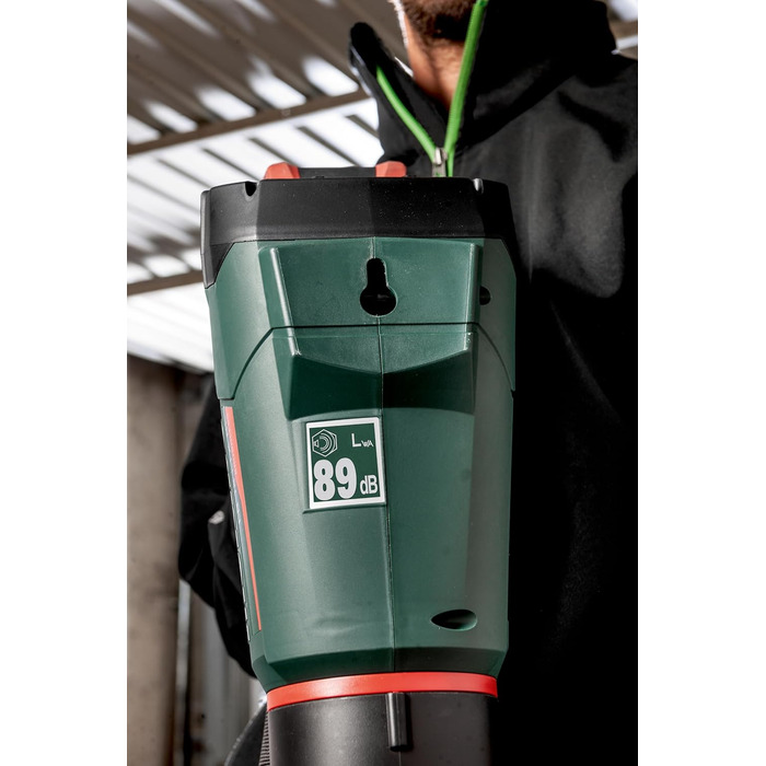 Акумуляторний повітродув Metabo LB 18 LTX BL, 18 В, потужний безщітковий двигун, тиха робота, без акумулятора і зарядного пристрою