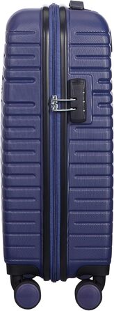 Валіза American Tourister Aero Racer Spinner 68, розширювана, 3.6 кг, 75.5 л, синя, 4 колеса