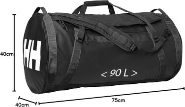 Універсальна спортивна сумка Helly Hansen Duffel 2 90 л, чорна