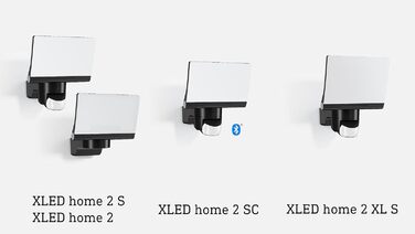 Світлодіодний прожектор Steinel XLED Home 2 S білий, з датчиком руху, 13,7 Вт, 180°, 10 м, 1550 лм, регульований