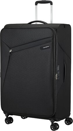 Валіза Samsonite Litebeam Spinner L, розширювана, 77 см, 103/111 л, чорна