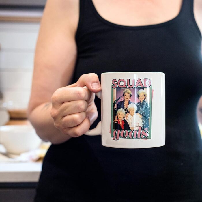 Керамічна чашка The Golden Girls Squad Goals 590 мл Silver Buffalo