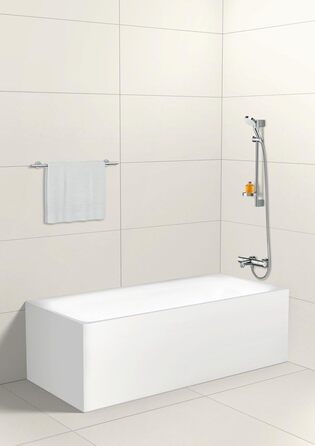 Душовий набір hansgrohe Crometta 0,65 м, водозберігаючий, білий/хром