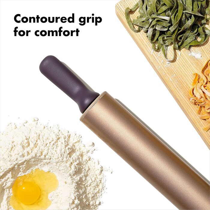 Антипригарна сталева качалка Oxo Good Grips, срібляста