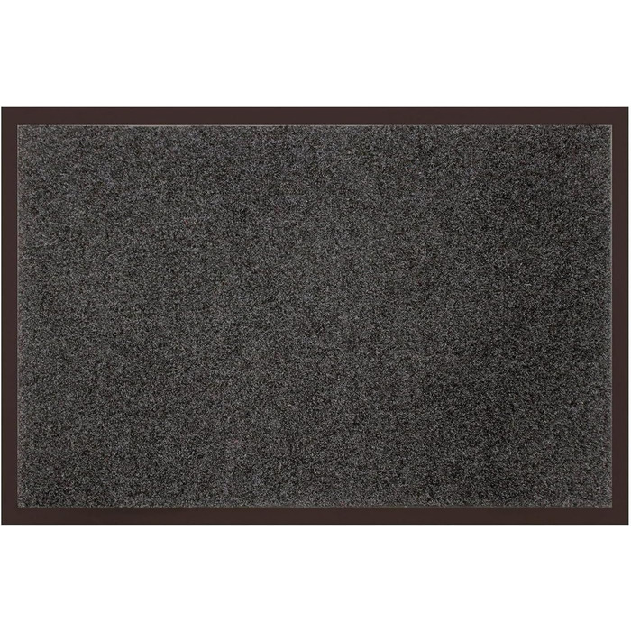 Килимок для входу Deco Tapis 1740298, проти бруду, прямокутний, 80x120 см, сірий