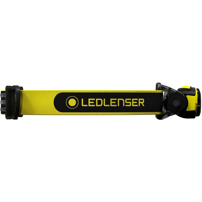 Професійний налобний ліхтар Ledlenser iH5R з кріпленням на шолом і чохлом, 600 люмен, акумуляторний, USB-зарядка, 158 г, зручний для роботи в рукавичках