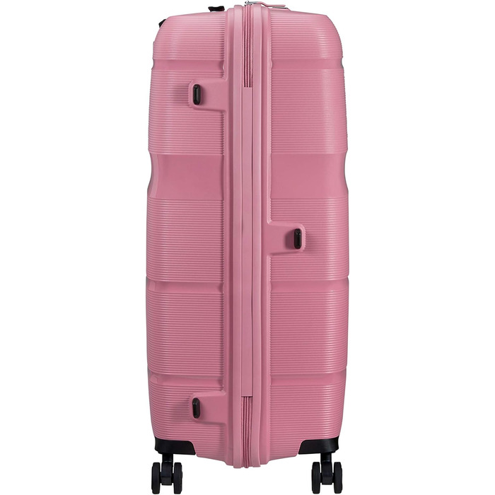 Валіза American Tourister Linex Spinner L, 76 см, 102 л, рожевий, пластик