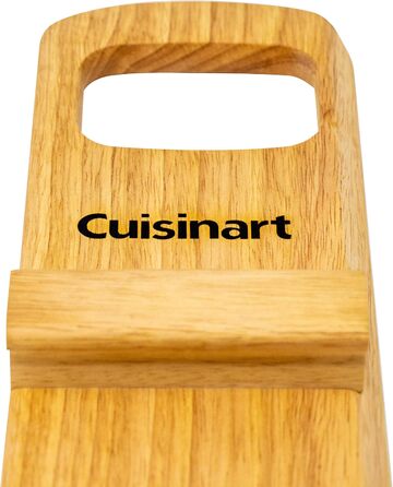 Щітка для чищення гриля Cuisinart CCB-100 з трьома рядами щетини, дерев'яний скребок, аксесуар для BBQ