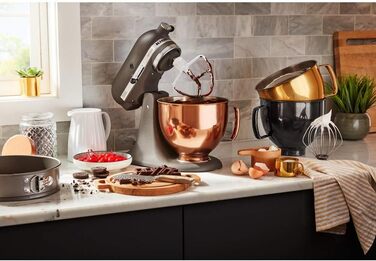 Миска з нержавіючої сталі KitchenAid 4.8 л чорний 5KSM5SSBRB