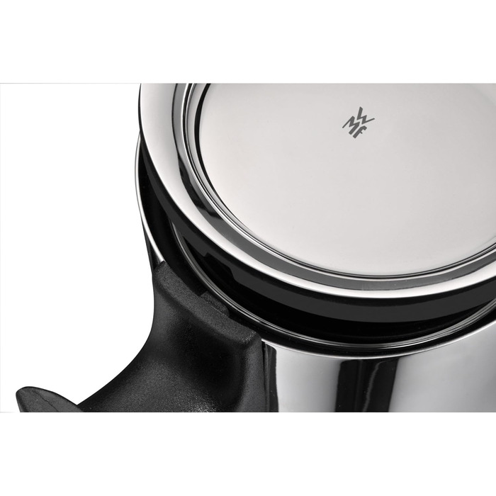 Глечик для води WMF Basic 1,5 л з ручкою і силіконовою кришкою, скляний графин з кришкою Closeup