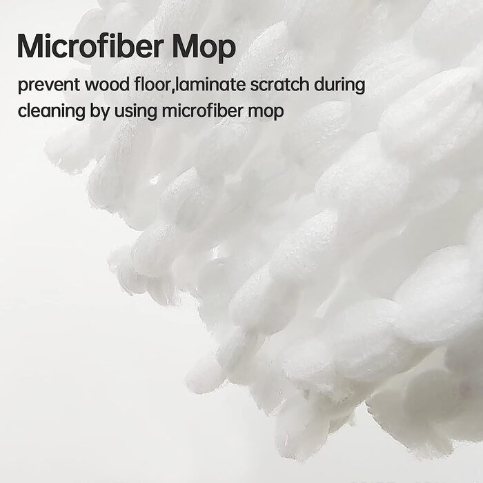 8 шт. запасних насадок для швабри O-Cedar EasyWring Spin Mop, мікрофібра, для глибокого очищення підлоги вдома та в офісі