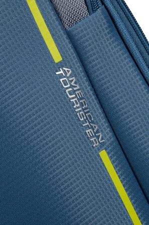 Валіза American Tourister Pulsonic Spinner L, розсувна, 81 см, 113/122 л, синя (Coronet Blue), валіза S (55 см, 43.5 л)
