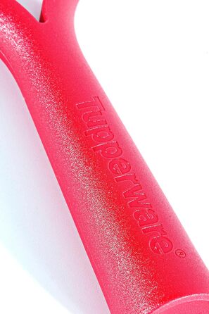 Універсальна овочечистка Tupperware, червона, 2 шт, плоска і хвиляста заточка