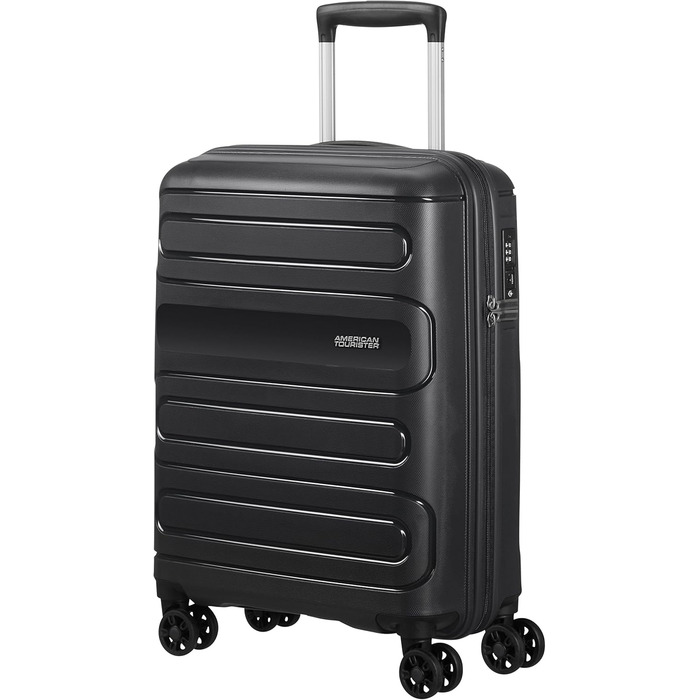Валіза на колесах American Tourister Sunside 55 см, 35 л, чорна