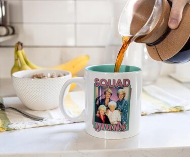 Керамічна чашка The Golden Girls Squad Goals 590 мл Silver Buffalo