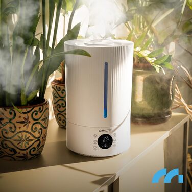 Зволожувач повітря Maltec WT5000ION з іонізатором, ультразвуковий, аромадифузор для приміщень до 35 м², 3 режими, з оліями, для ароматерапії