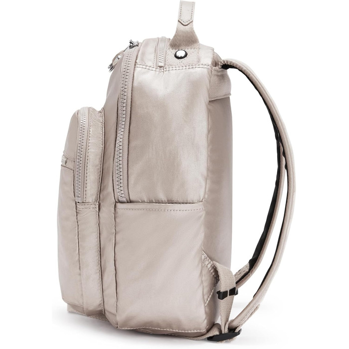 Рюкзак Kipling Seoul S з відділенням для ноутбука, компактний, колір Metallic Glow