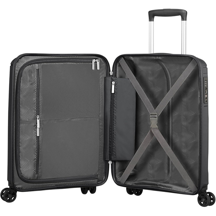 Валіза на колесах American Tourister Sunside 55 см, 35 л, чорна