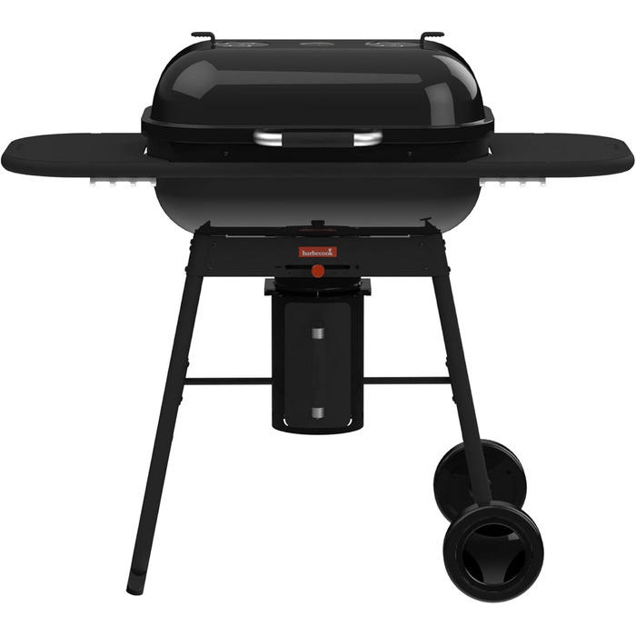 Вугільний гриль Barbecook Loewy 45 Magnus Premium, з вітрозахистом, для 6 осіб, чорний, 43x43x97 см