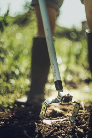 Сапка Fiskars Xact 1027042, 167,5 см, нержавіюча сталь, чорна/помаранчева, для прополки