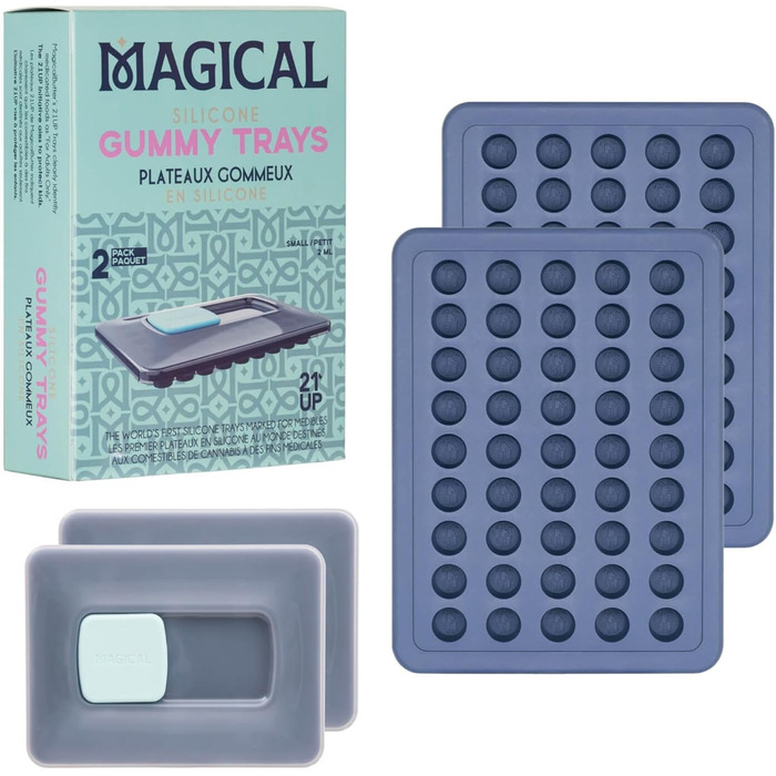 Силіконові форми Magical Butter для цукерок, шоколаду та мила, антипригарні, 2 мл