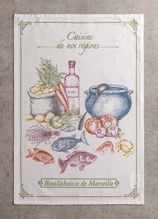 Кухонні рушники Maison d'Hermine Gastronomie, 100% бавовна, багатофункціональні, м'які та поглинаючі, для кухні та бару, 50,8x70,1 см