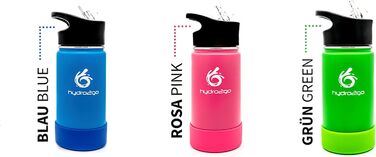 Дитяча термос-пляшка з нержавіючої сталі 350 мл, BPA Free, 2 кришки (з трубочкою та спортивна), не протікає