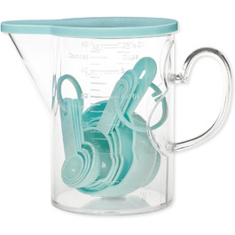 Мірний стаканчик і ложка Supreme Housewares, 10 шт. , синій