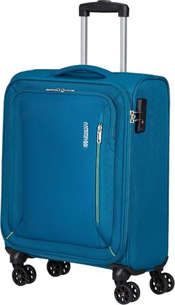 Валіза American Tourister Hyperspeed 80 см, розширювана, 109/116 л, бірюзова, з 4 колесами-спінер