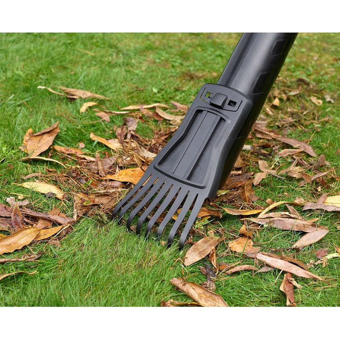 Електричний садовий пилосос-видувка Black+Decker BEBLV301, 3-в-1, 3000 Вт, з подрібнювачем і рюкзаком-мішком 72 л, регульована потужність, висока швидкість повітря