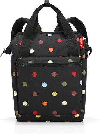 Рюкзак-сумка Reisenthel Allrounder R Dots + пенал multicase, універсальний, стильний дизайн, для подорожей і міста
