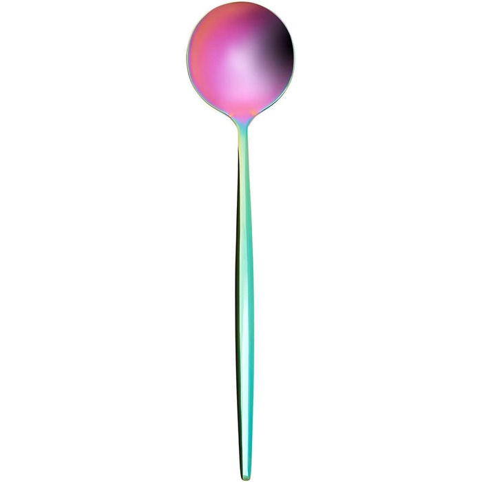 Набір столових приборів Karaca Orion Matte Rainbow на 6 осіб, 30 предметів, з нержавіючої сталі, сучасний дизайн, здоровий і гігієнічний